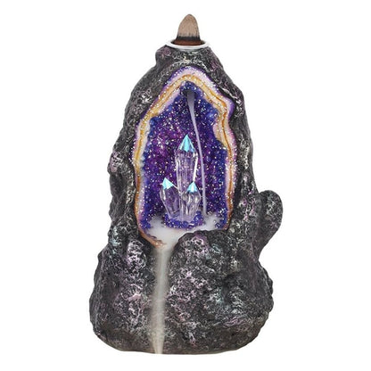 Crystal Cave Backflow Incense Burner - Alchem Soul