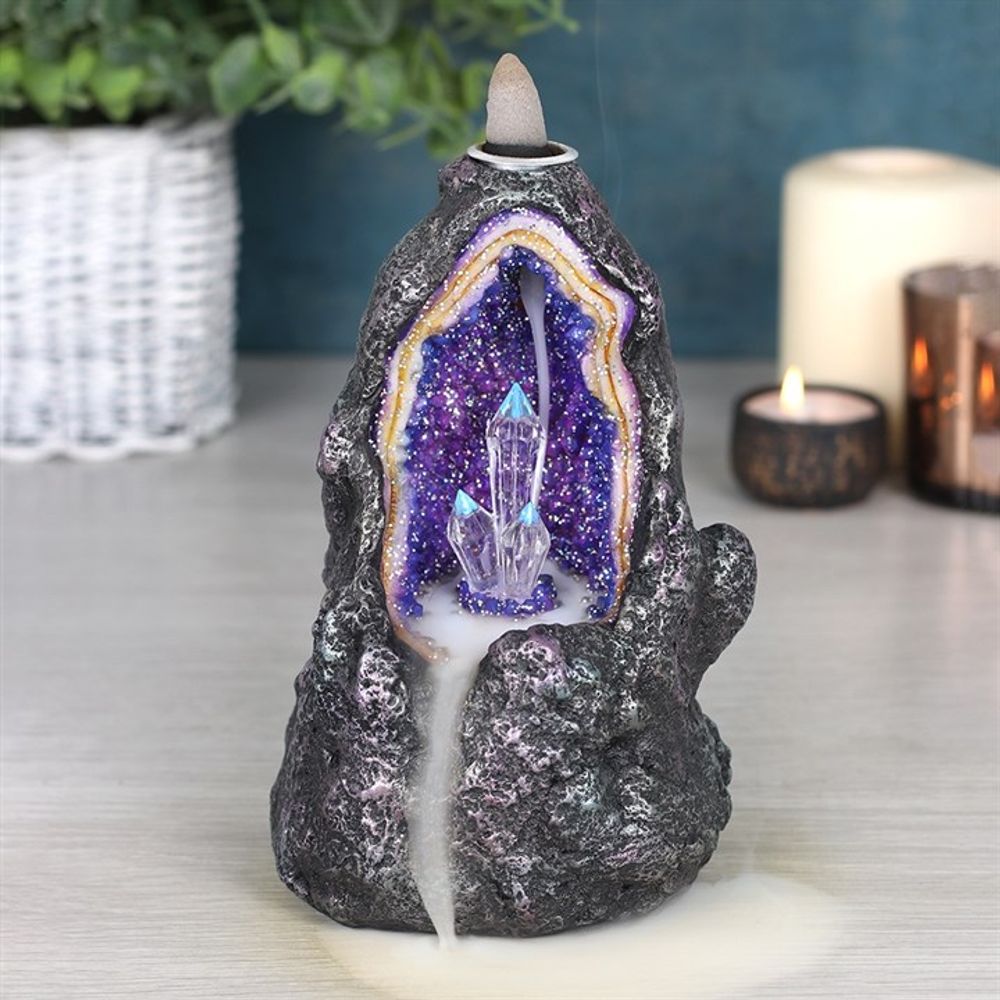 Crystal Cave Backflow Incense Burner - Alchem Soul