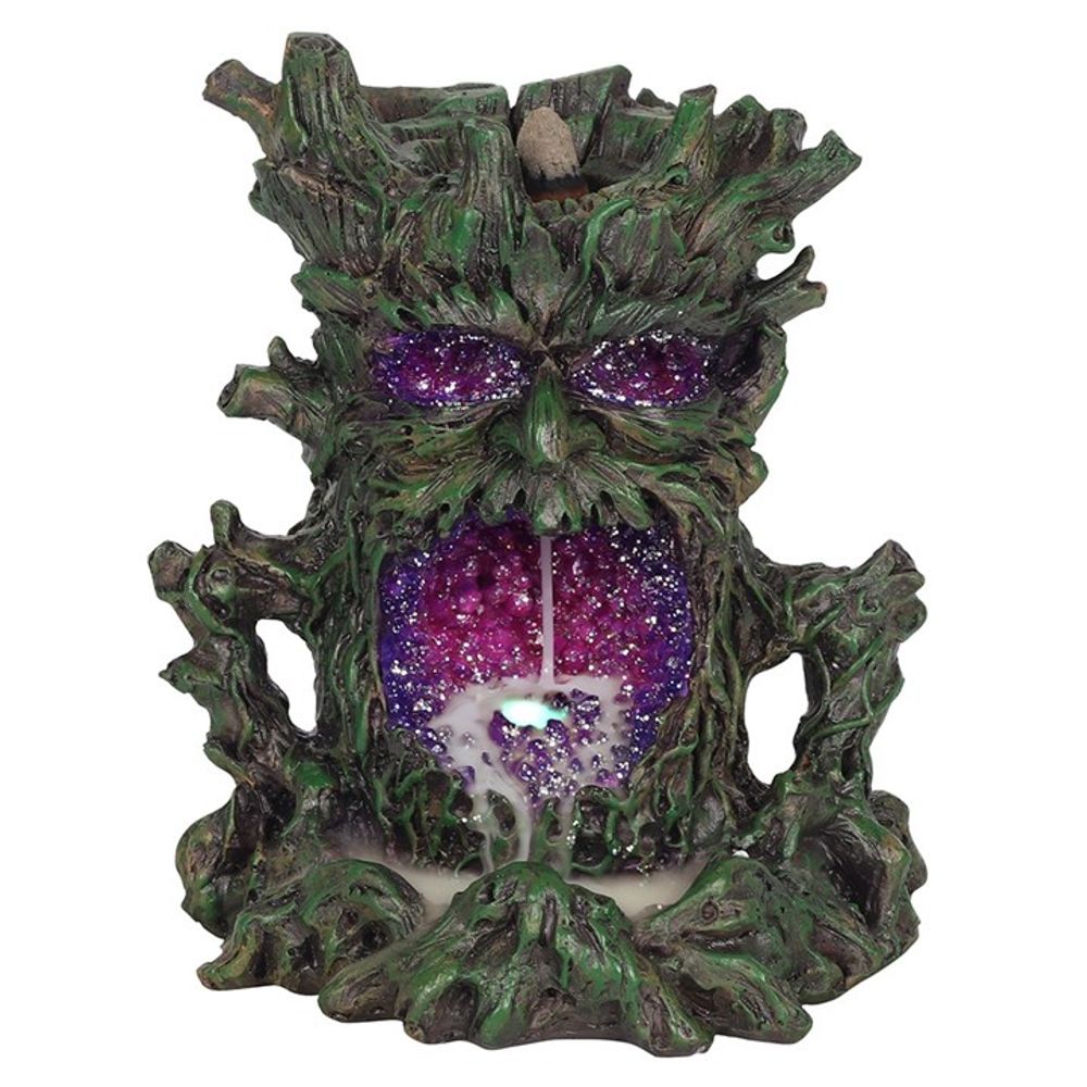 Dark Tree Man Backflow Incense Burner with Light - Alchem Soul