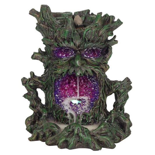 Dark Tree Man Backflow Incense Burner with Light - Alchem Soul