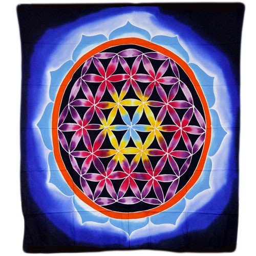 Flower of Life and Love 107x103cm - Alchem Soul