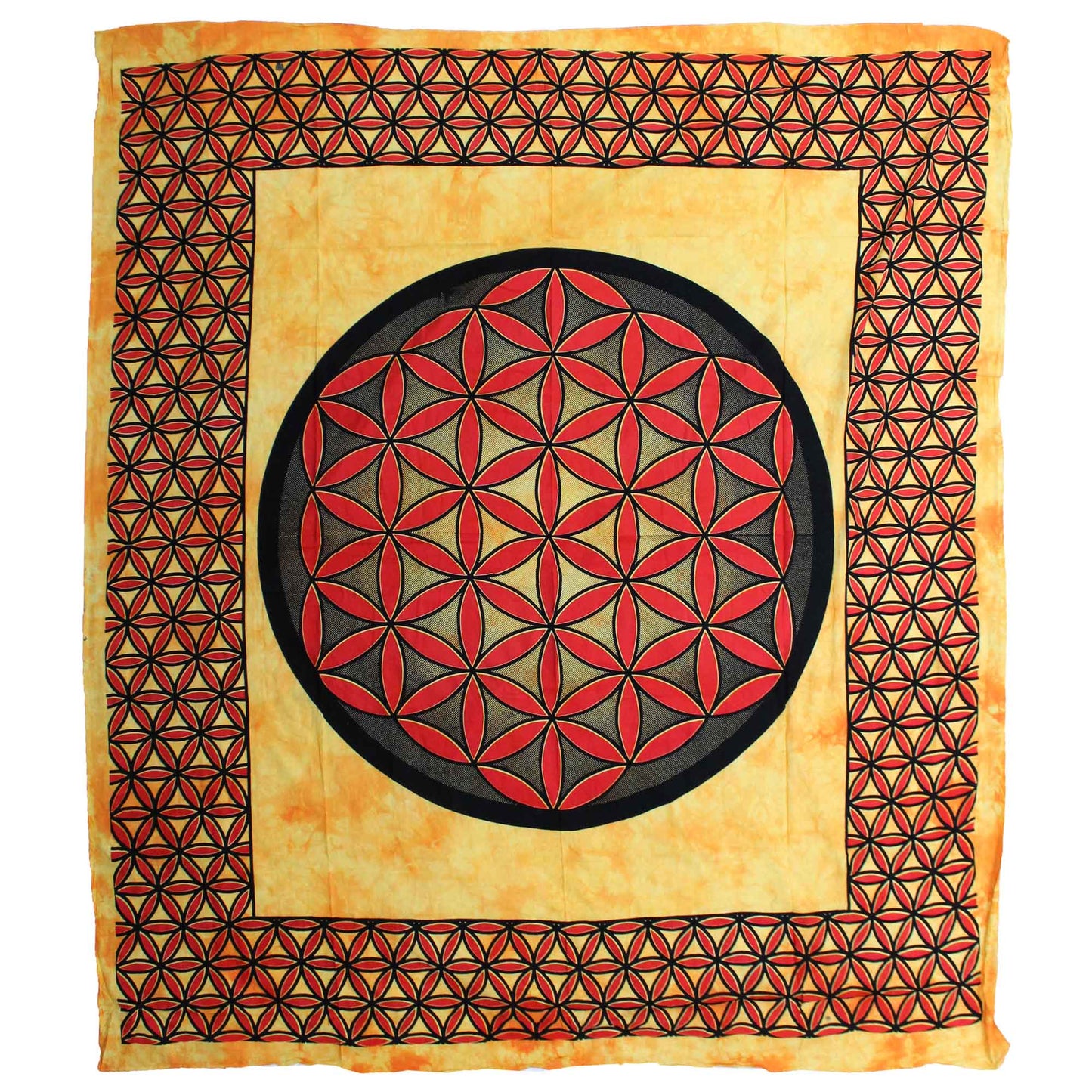 Flower of Life Cotton Wall Hanging - Alchem Soul