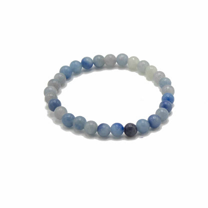 Gemstone Manifestation Bracelet - Blue Lace Agate - Independence - Alchem Soul