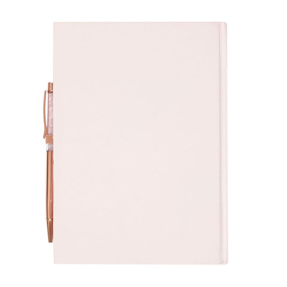 Gratitude Journal with Rose Quartz Pen - Alchem Soul