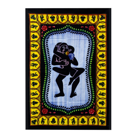 Handbrushed Cotton Wall Art - Kamasutra - Alchem Soul