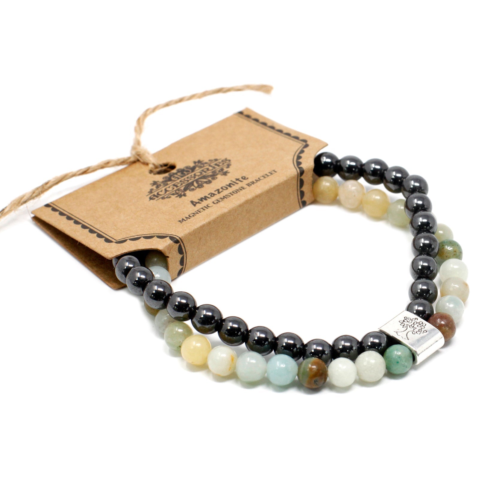 Magnetic Gemstone Bracelet - Amazonite - Alchem Soul