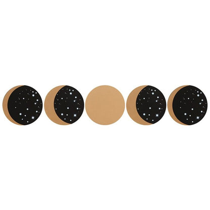 Moon Phases 5 - Piece Coaster Set - Alchem Soul