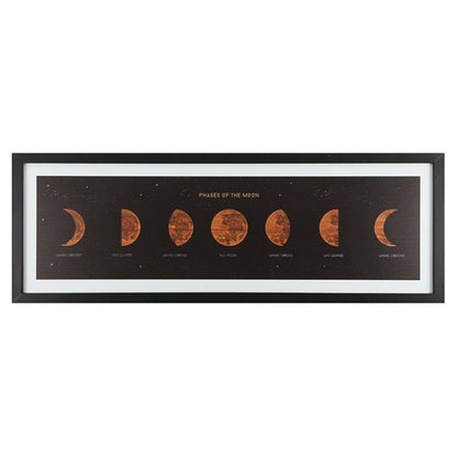 Moon Phases Print in Frame - Alchem Soul