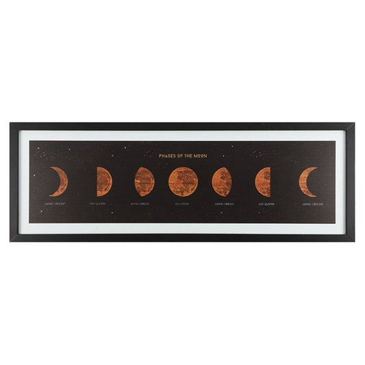 Moon Phases Print in Frame - Alchem Soul