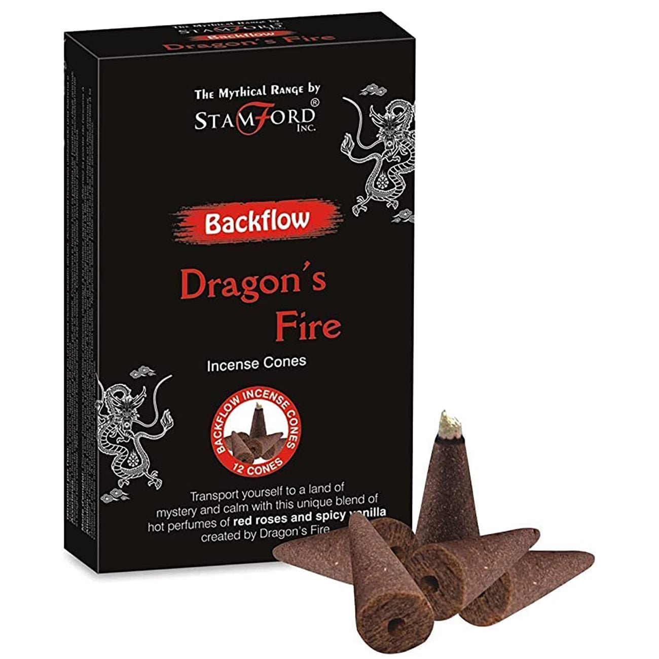 Mythical Backflow Cones - Dragon Fire - Alchem Soul