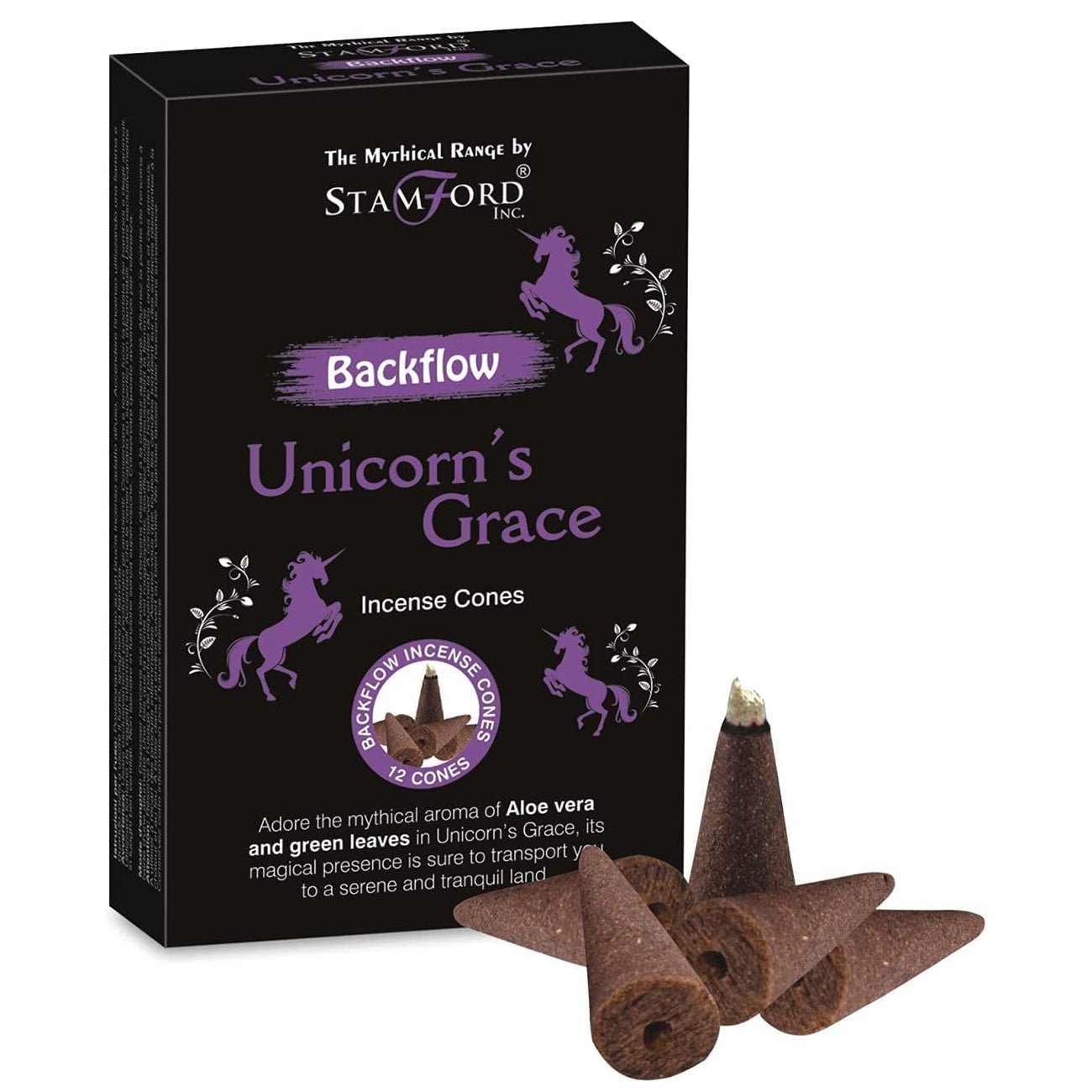 Mythical Backflow Cones - Unicorn Grace - Alchem Soul