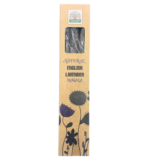 Natural Botanical Masala Incense - English Lavender - Alchem Soul