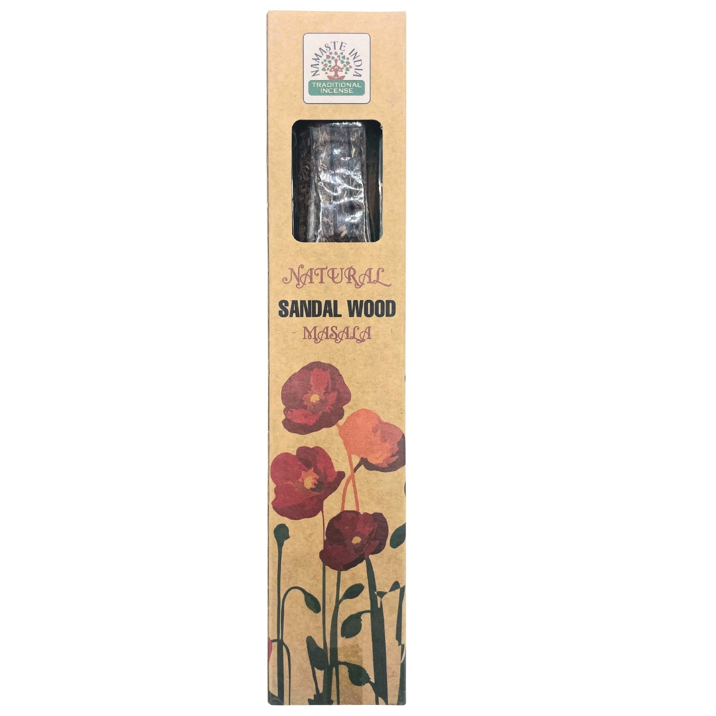 Natural Botanical Masala Incense - Sandalwood - Alchem Soul