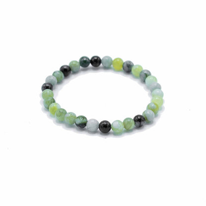 Olive Jade Gemstone Manifestation Bracelet - Alchem Soul