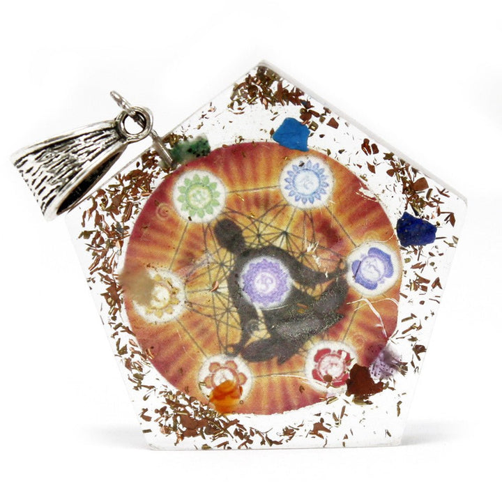 Orgonite Power Pendant - Pentagon Chakra - Alchem Soul