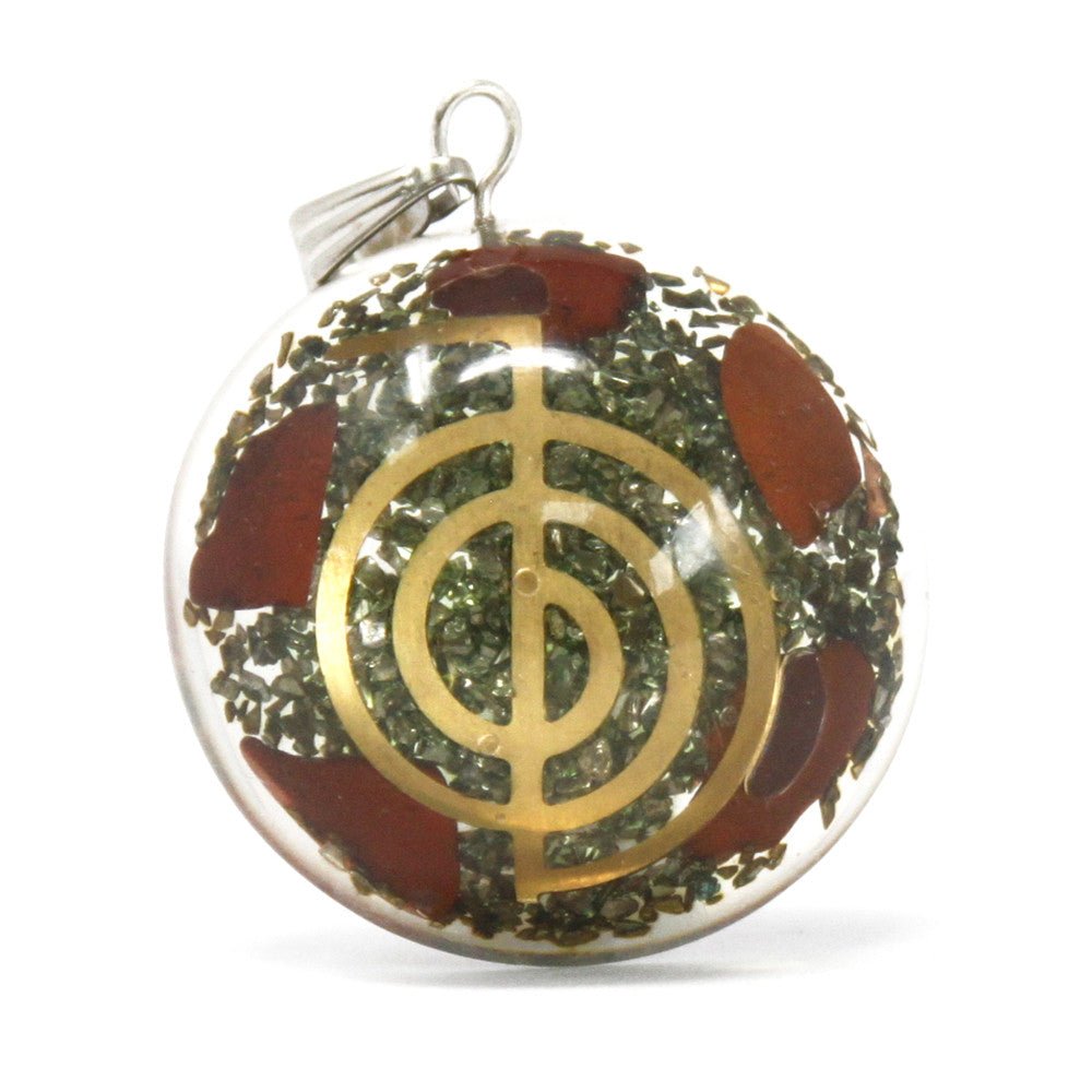 Orgonite Power Pendant - Symbolic Power Dome - Alchem Soul