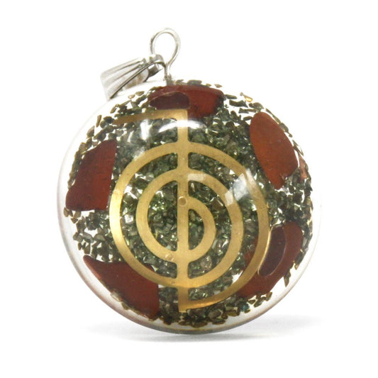 Orgonite Power Pendant - Symbolic Power Dome - Alchem Soul