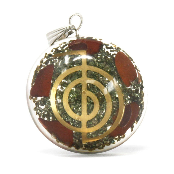 Orgonite Power Pendant - Symbolic Power Dome - Alchem Soul