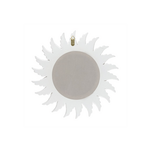 Round White Mirror 47 cm - Glitter Angel Wing - Alchem Soul