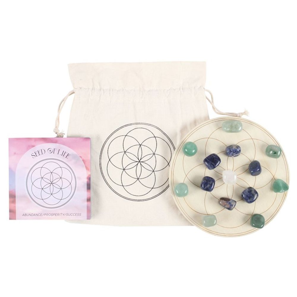 Seed of Life Crystal Grid Set - Alchem Soul