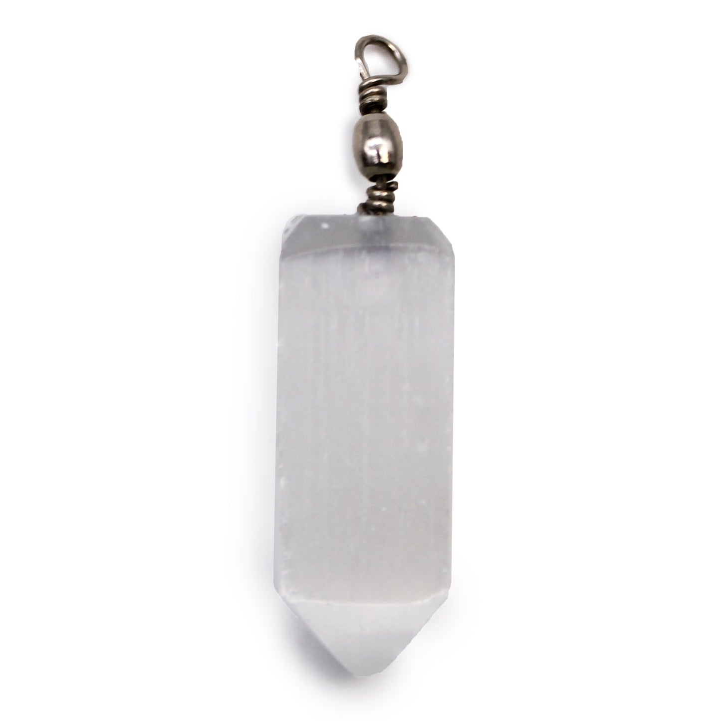 Selenite Obelisk Pendant - Alchem Soul