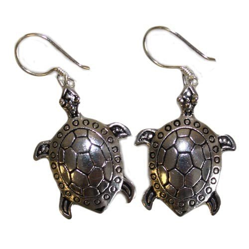 Silver Earrings - Turtles - Alchem Soul