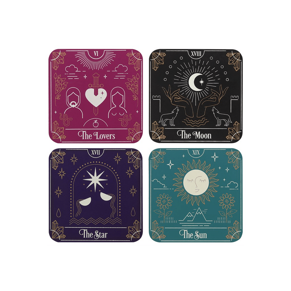 Tarot Card Coaster Set - Alchem Soul