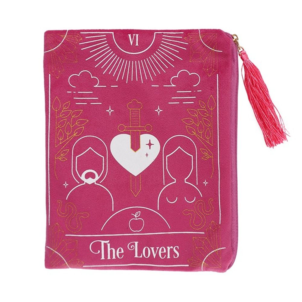 The Lovers Tarot Card Zippered Bag - Alchem Soul