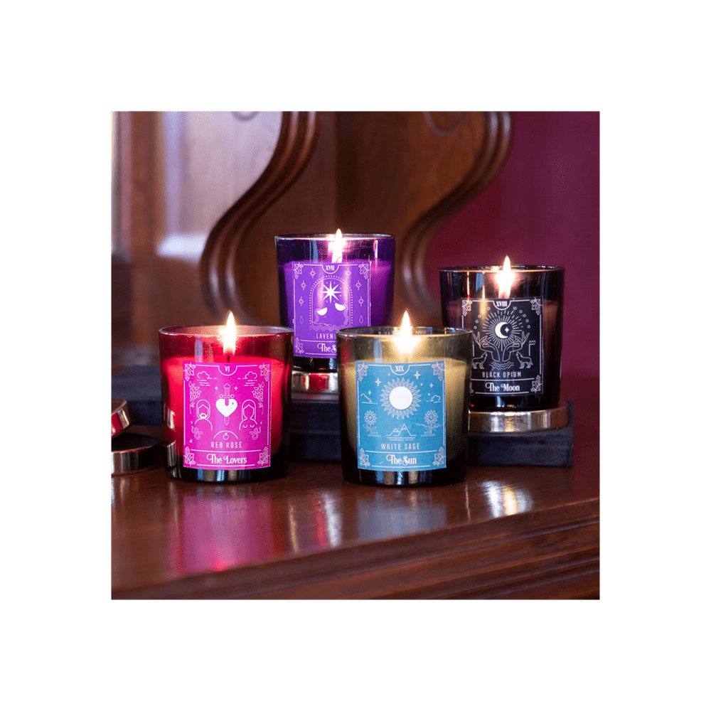 The Star Lavender Tarot Candle - Alchem Soul