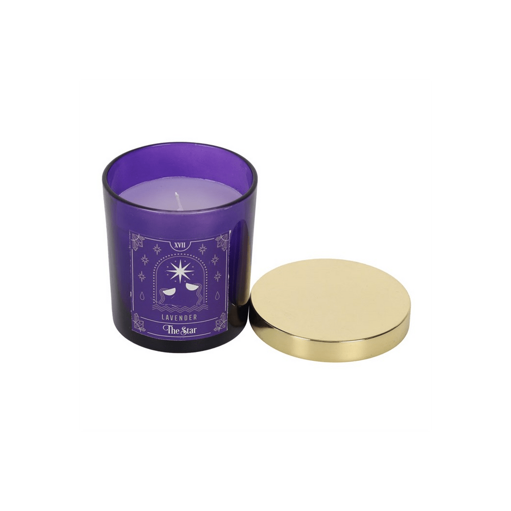 The Star Lavender Tarot Candle - Alchem Soul