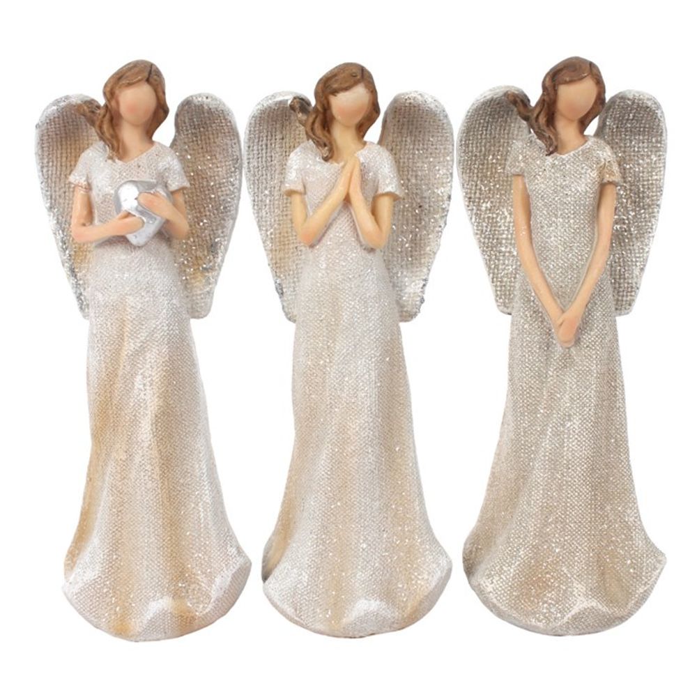 Trio of Small Glitter Angels - Alchem Soul