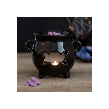 Triple Moon Cauldron Oil Burner - Alchem Soul