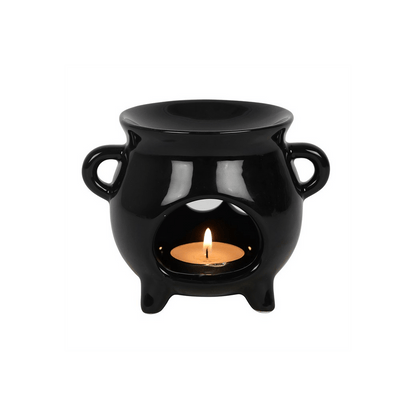 Triple Moon Cauldron Oil Burner - Alchem Soul