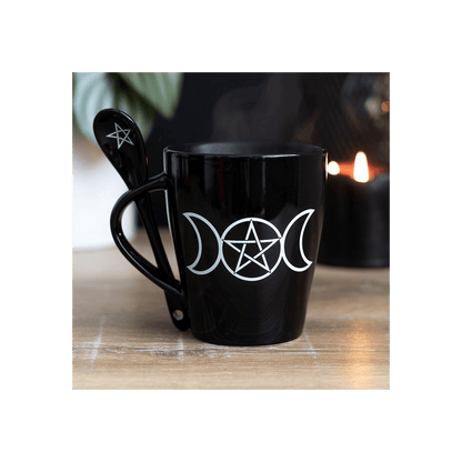 Triple Moon Mug and Spoon Set - Alchem Soul