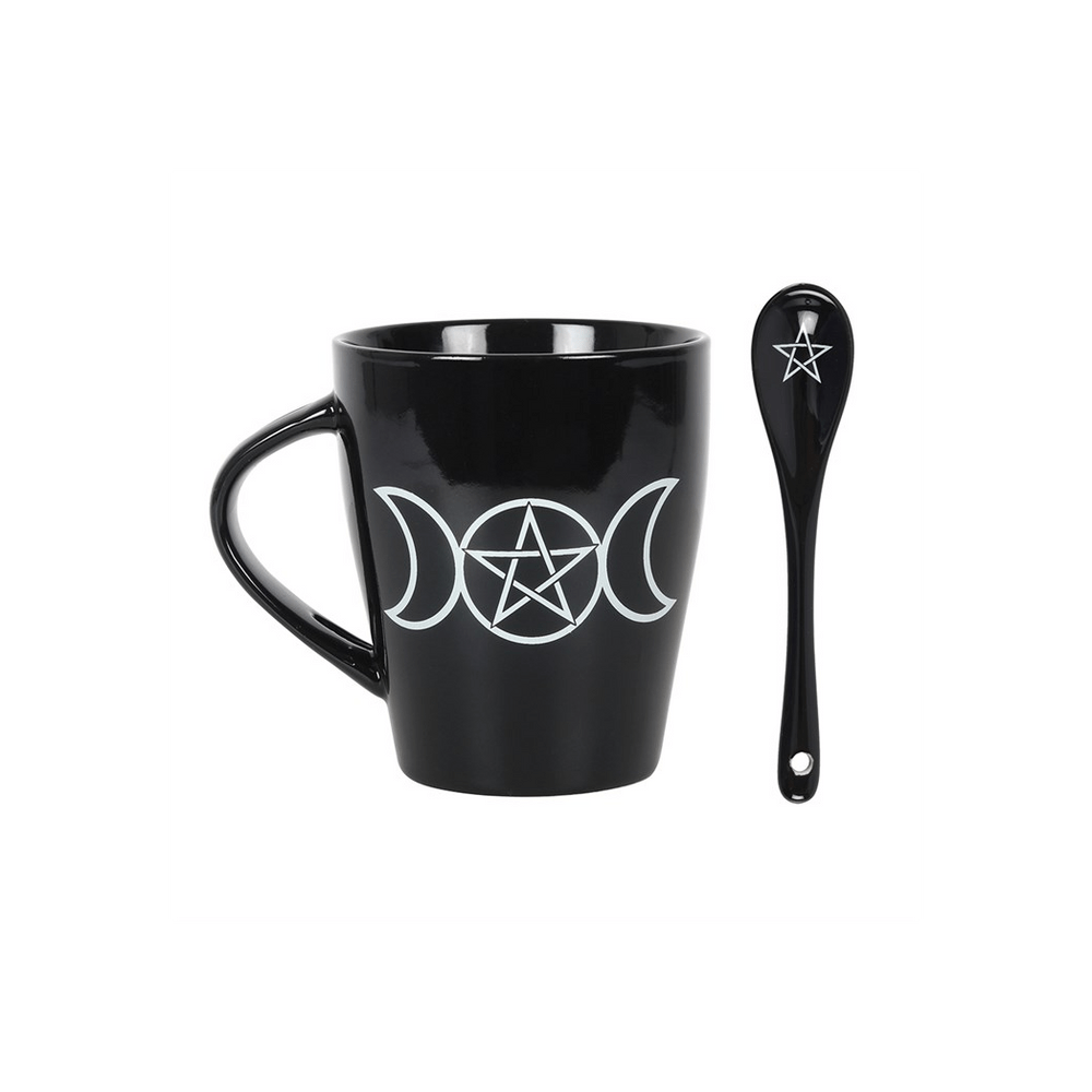 Triple Moon Mug and Spoon Set - Alchem Soul