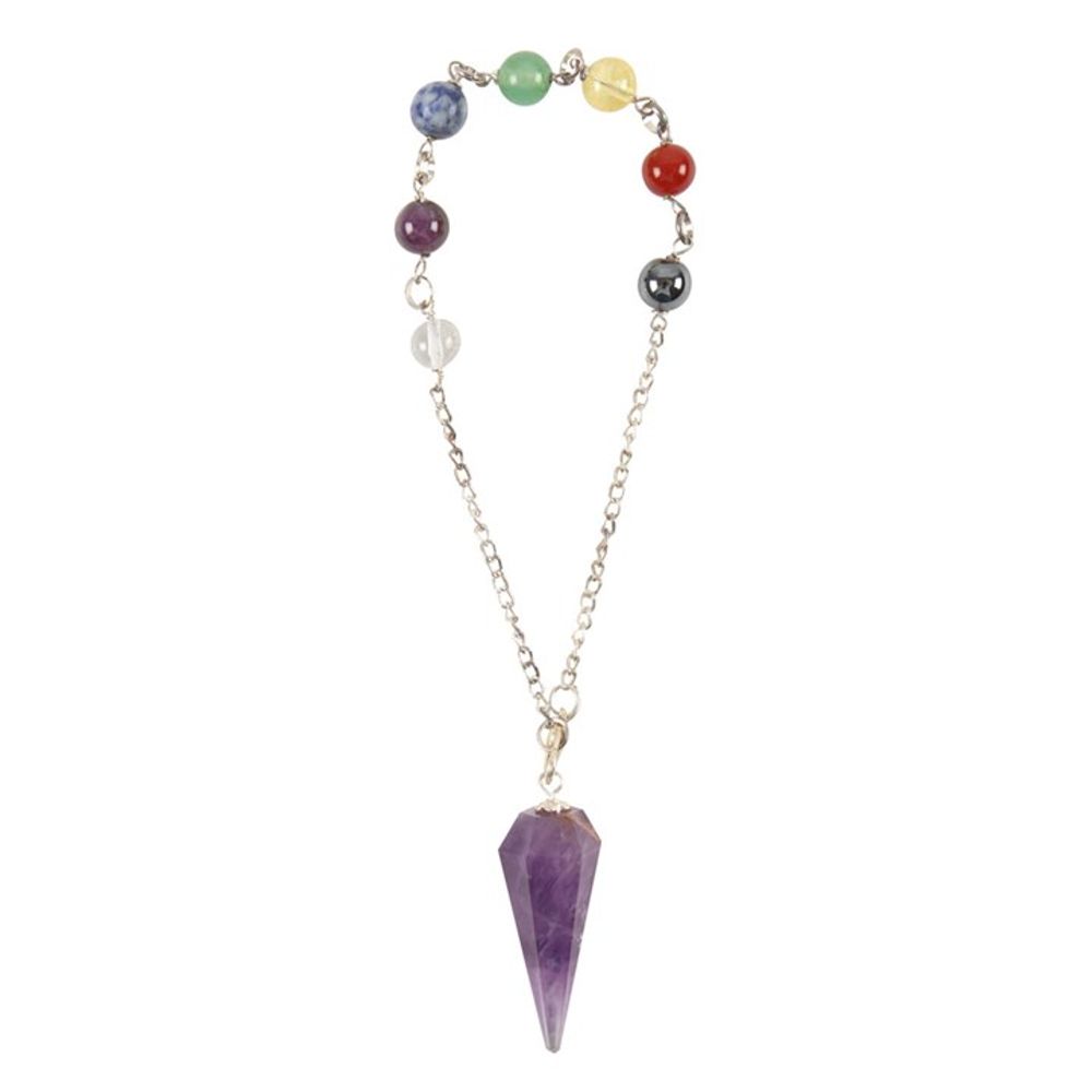 Amethyst Chakra Pendulum Bracelet Balance Energies - thesoulmindspirit