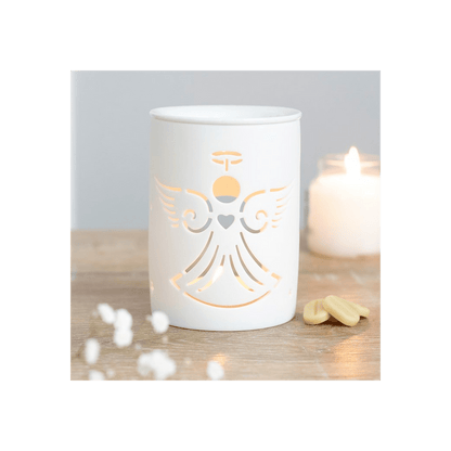 White Angel Cut Out Oil Burner - Alchem Soul