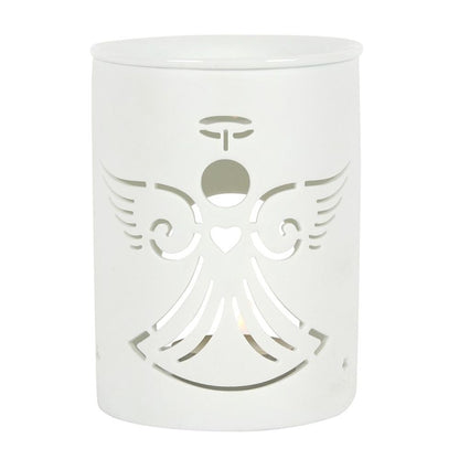 White Angel Cut Out Oil Burner - Alchem Soul